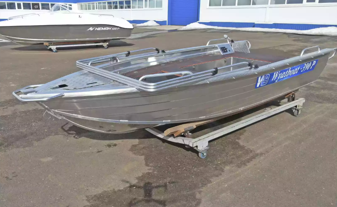 Алюминиевая лодка Wyatboat-390РМ в Уфе