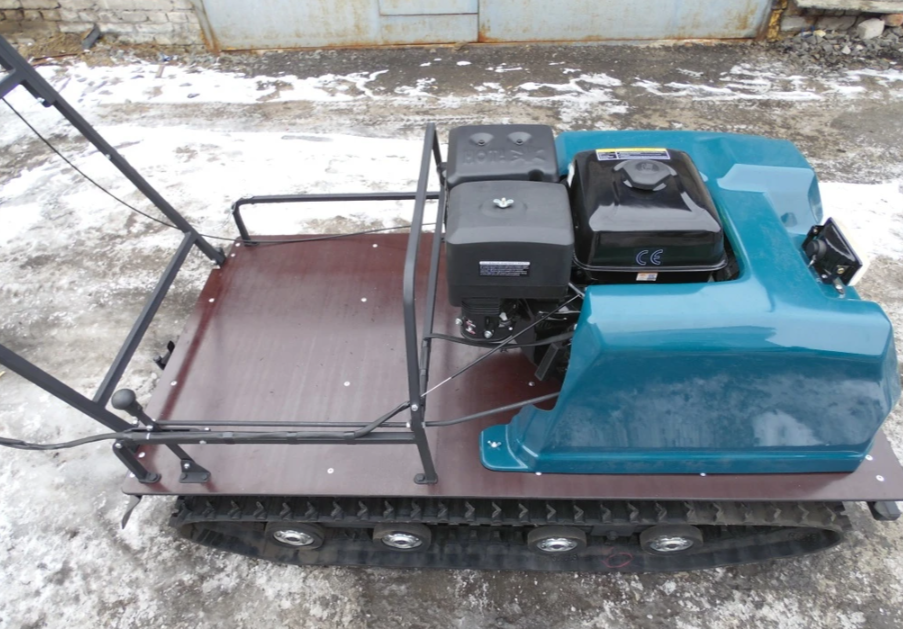 Мотобуксировщик AhtaR LR13 с реверс-вариатором Буран (задний ход) в Уфе