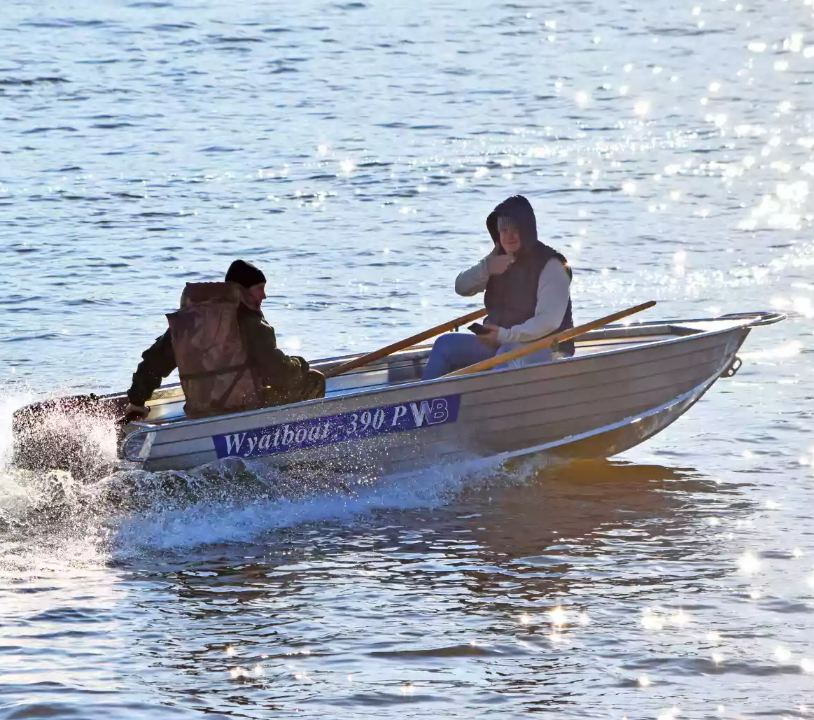 Алюминиевая лодка Wyatboat-390 P в Уфе