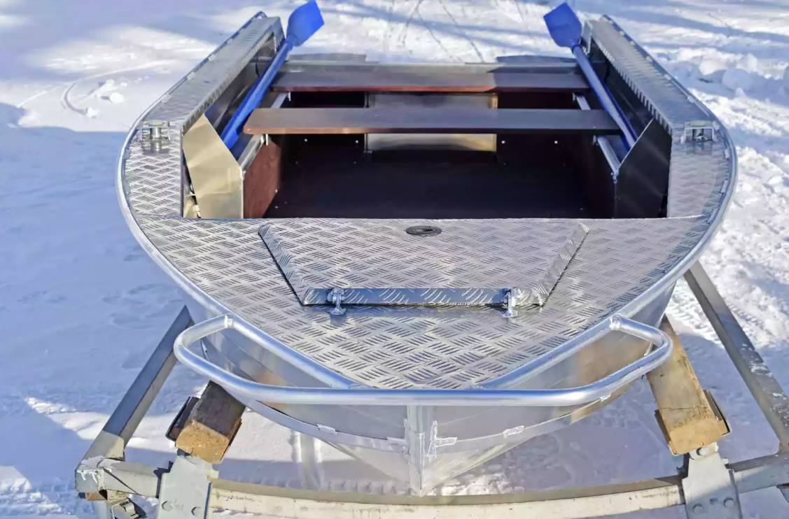 Алюминиевая лодка Wyatboat-370 Р PRO в Уфе