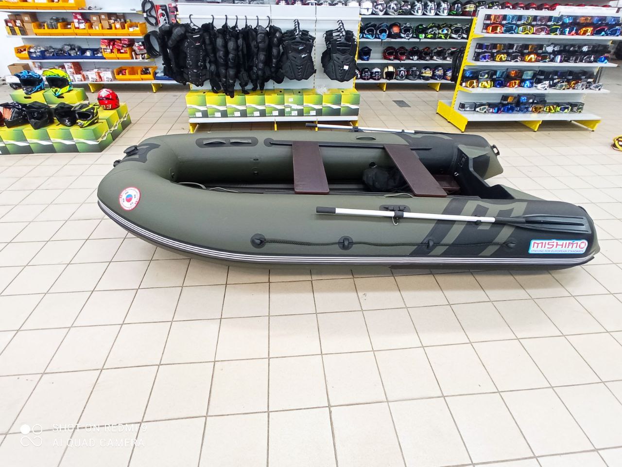 Лодка MISHIMO RIVER JET 390 под водомет в Уфе