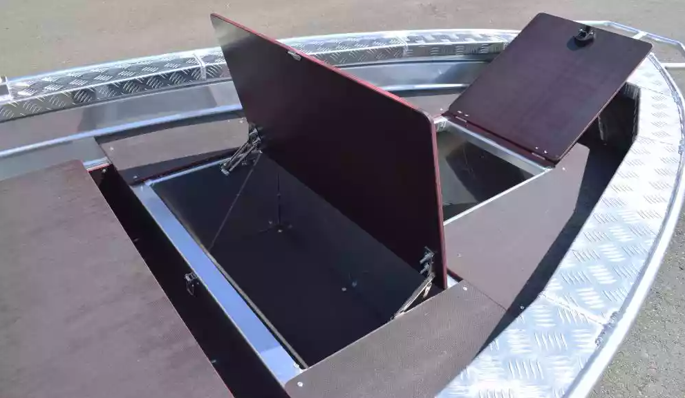 Алюминиевая лодка Wyatboat-390Р Fish в Уфе