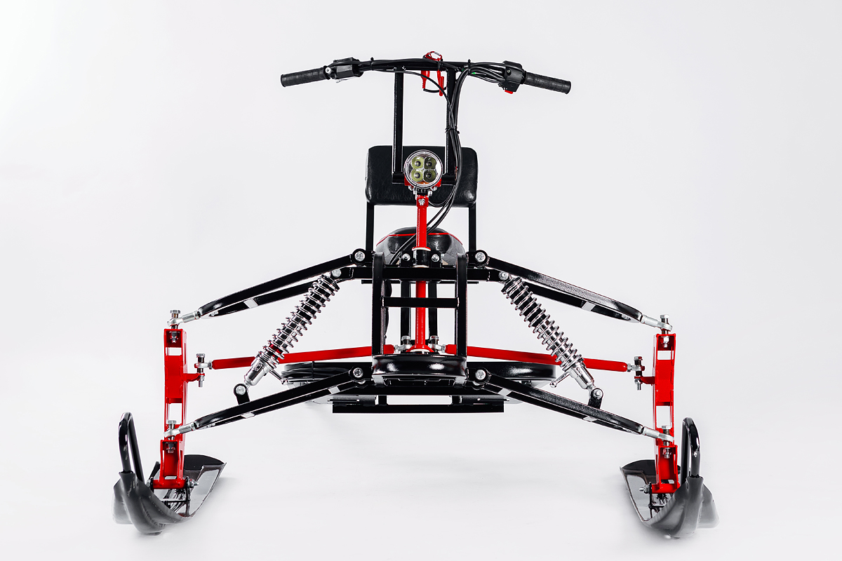 Лыжный модуль IKUDZO с подогревом ручек пластиковые лыжи в Уфе