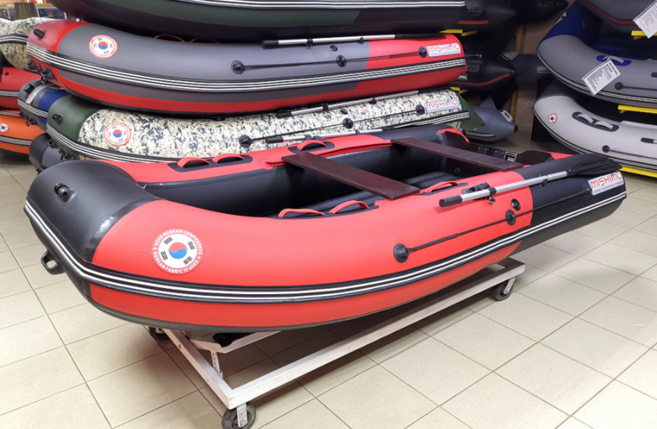 КОМПЛЕКТ Лодка MISHIMO PRO 350 + ЛОДОЧНЫЙ МОТОР MARLIN MP 9.9 (20) AMHS PRO в Уфе