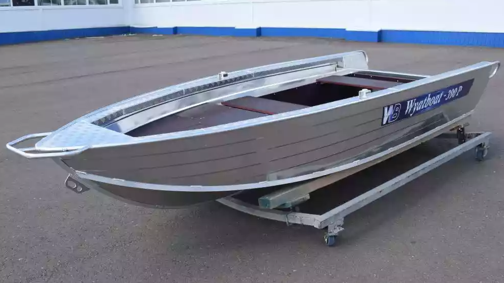 Алюминиевая лодка Wyatboat-390Р Fish в Уфе