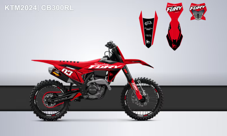 Кроссовый мотоцикл Sanchez Fury CB300RL в Уфе