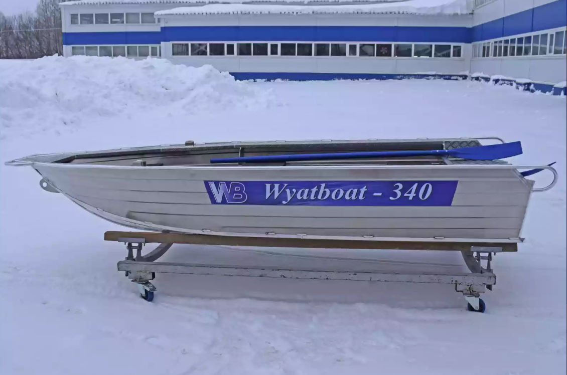 Алюминиевая лодка Wyatboat-340 Р в Уфе