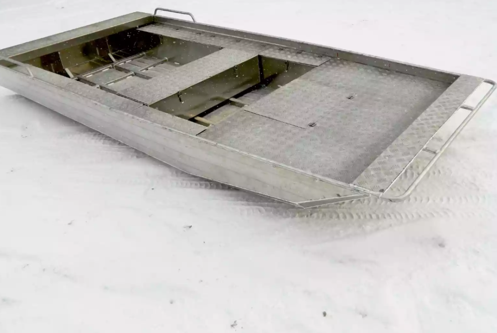 Алюминиевая лодка Wyatboat-390 Jonboat в Уфе