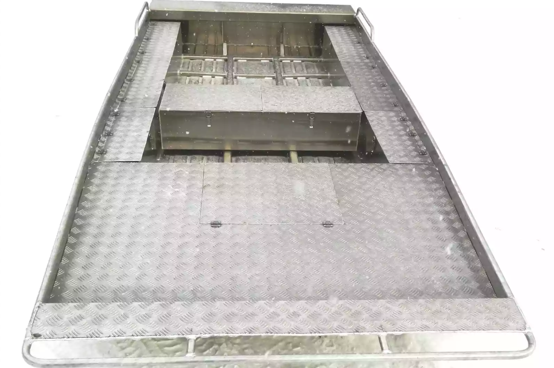 Алюминиевая лодка Wyatboat-390 Jonboat в Уфе