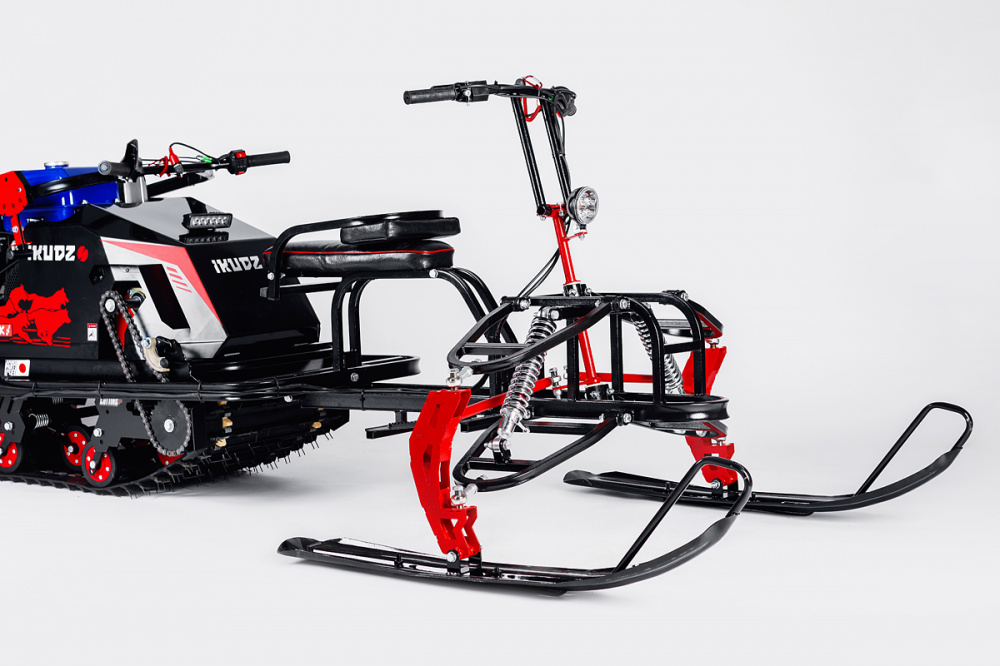 Лыжный модуль IKUDZO с подогревом ручек металлические лыжи в Уфе