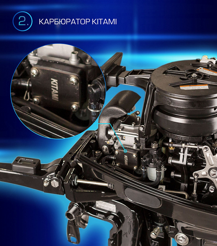 Лодочный мотор MARLIN PROLINE MP 9.9(20) AMHL FORCE в Уфе