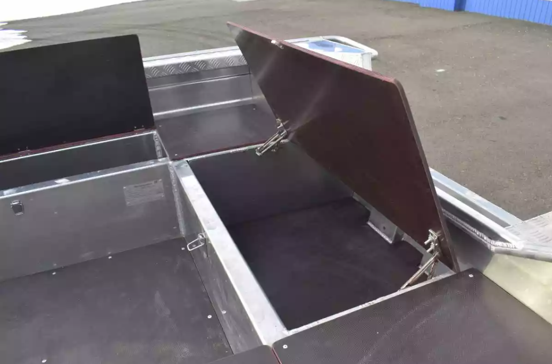 Алюминиевая лодка Wyatboat-490 Jonboat в Уфе