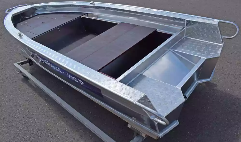 Алюминиевая лодка Wyatboat-390Р Fish в Уфе