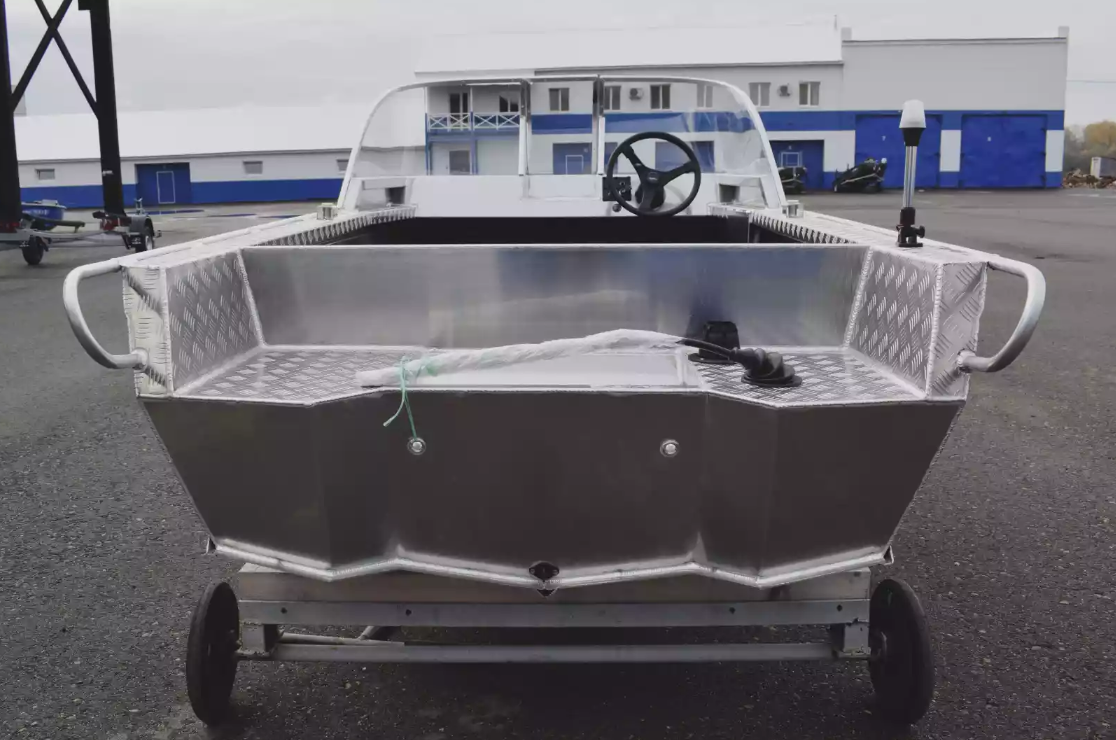 Алюминиевая лодка Wyatboat-390 Pro в Уфе