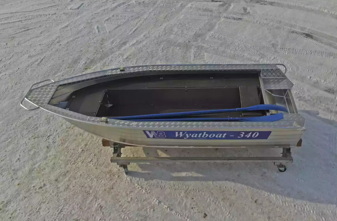 Алюминиевая лодка Wyatboat-340 РМ в Уфе