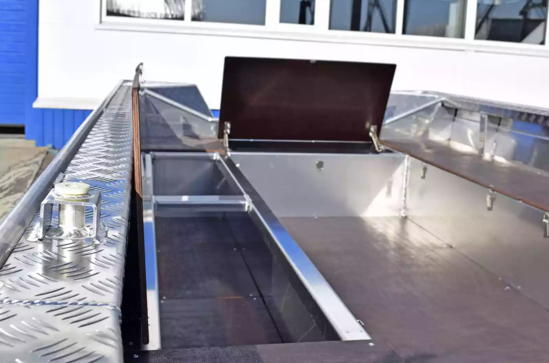 Алюминиевая лодка Wyatboat-490 Jonboat в Уфе