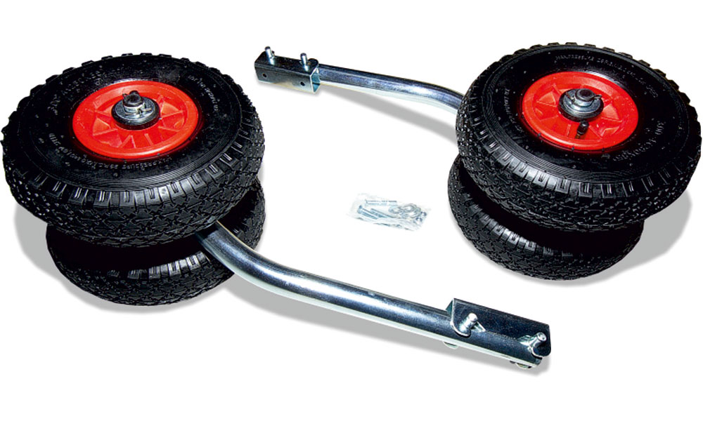 Транцевые колеса модульные двойные усиленные (быстросъемные) в Уфе