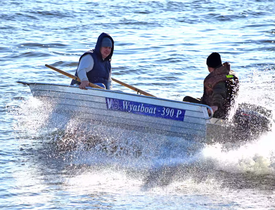 Алюминиевая лодка Wyatboat-390 P в Уфе