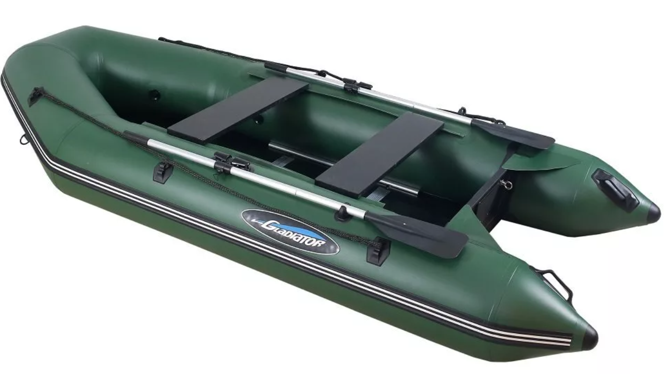 МОТОРНО-ГРЕБНАЯ ЛОДКА ПВХ GLADIATOR A 280 ТК С ФАНЕРНЫМ ДНОМ в Уфе