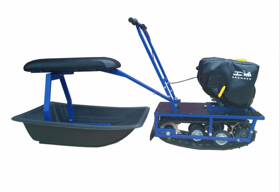 Мини-мотобуксировщик Альбатрос-М с фарой в Уфе