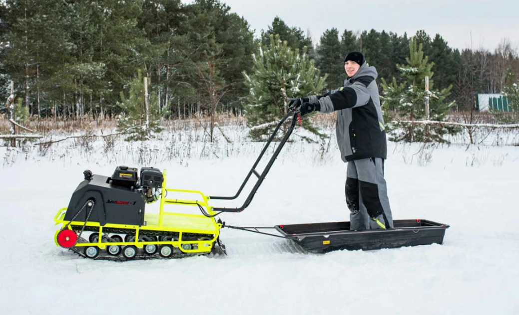 Мотобуксировщик Бурлак ХОЗЯИН-1 (капот ткань) в Уфе