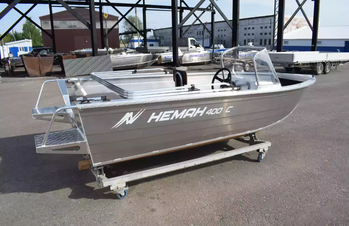 Алюминиевая лодка Неман-400 С в Уфе