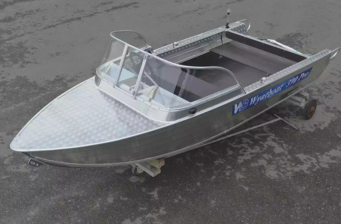 Алюминиевая лодка Wyatboat-390 Pro в Уфе