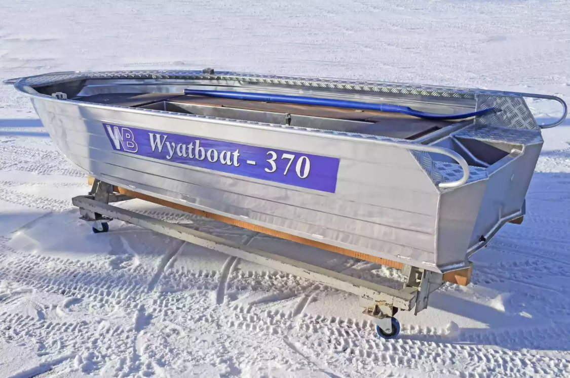 Алюминиевая лодка Wyatboat-370 РМ в Уфе