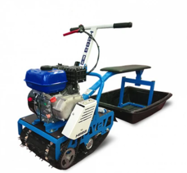 Мотобуксировщик НЕВА МС-1К с санями и сиденьем в Уфе