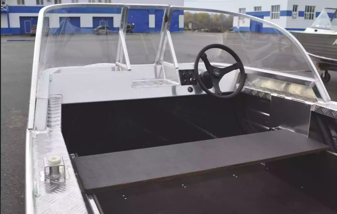 Алюминиевая лодка Wyatboat-390 Pro в Уфе