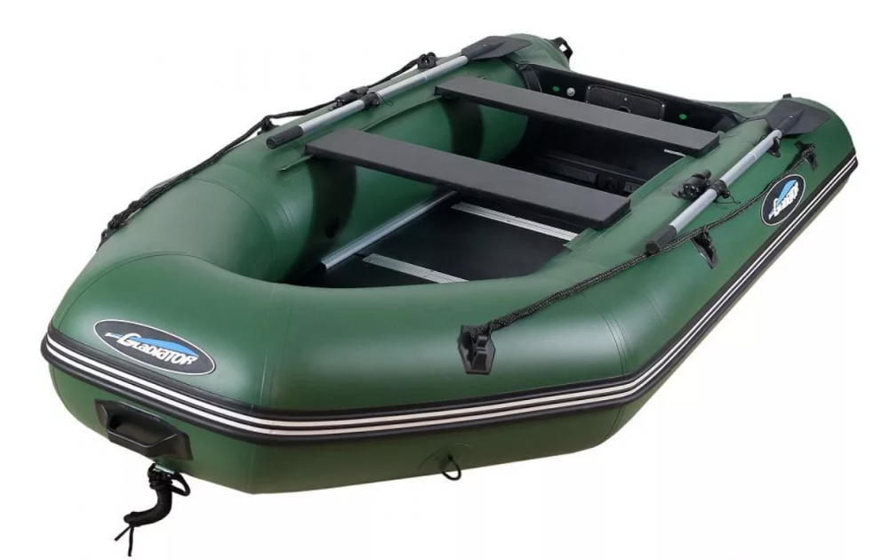 МОТОРНО-ГРЕБНАЯ ЛОДКА ПВХ GLADIATOR A 320 ТК С ФАНЕРНЫМ ПОЛОМ в Уфе