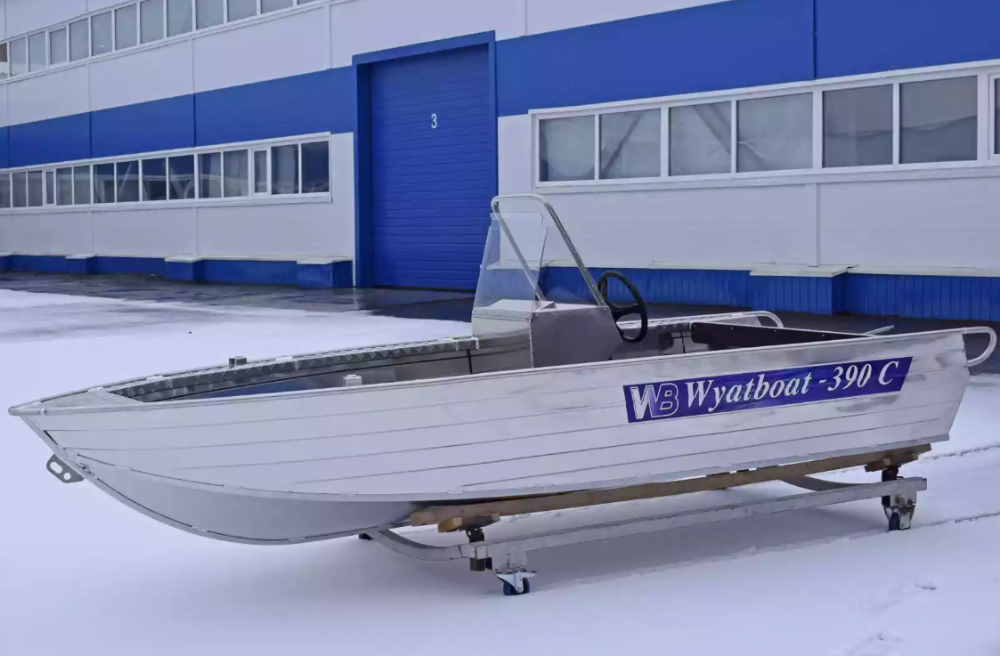 Алюминиевая лодка Wyatboat-390 C в Уфе