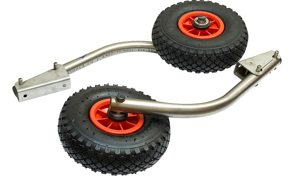 Транцевые колеса модульные для нднд из нержавеющей стали в Уфе