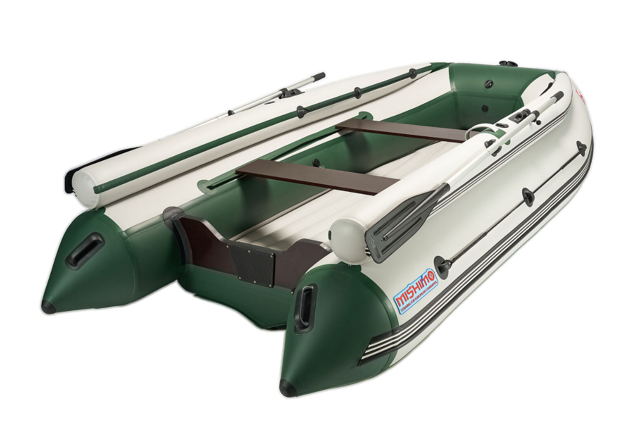 КОМПЛЕКТ ЛОДКА MISHIMO FAMILY LITE 370 + МОТОР MARLIN MP 9.9 AMHS PROLINE FORCE в Уфе