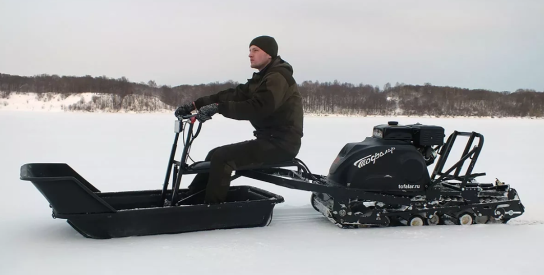 Мотобуксировщик Тофалар 500 с модулем Толкач в Уфе