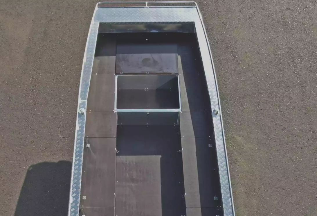 Алюминиевая лодка Wyatboat-490 Jonboat в Уфе