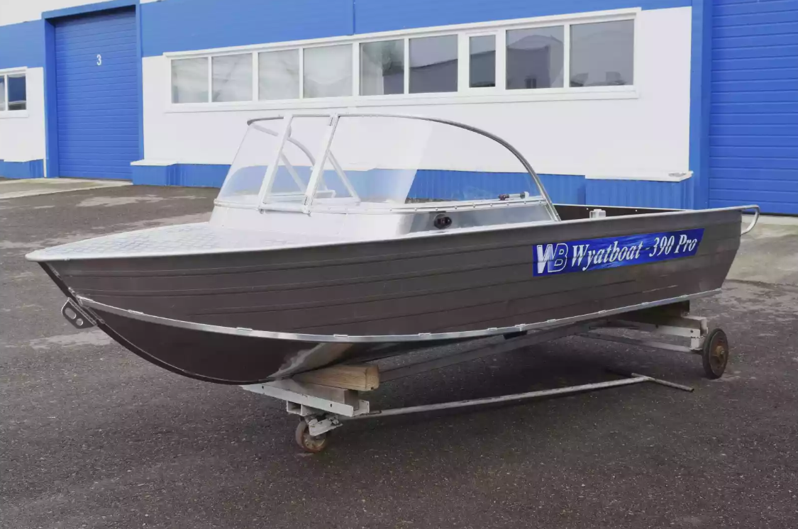 Алюминиевая лодка Wyatboat-390 Pro в Уфе