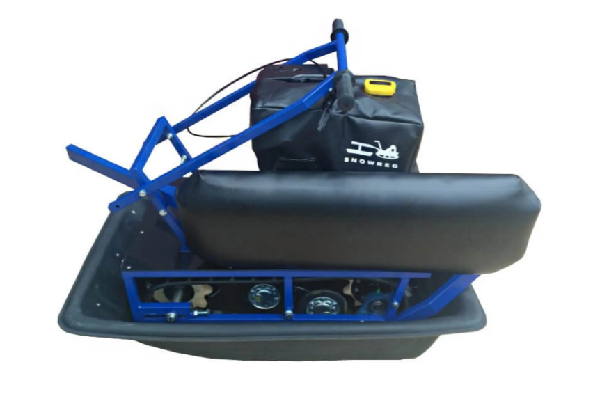 Мини-мотобуксировщик Альбатрос-М с фарой в Уфе