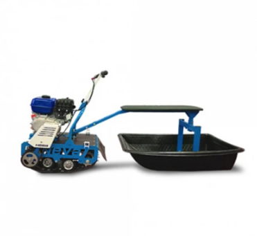 Мотобуксировщик НЕВА МС-1К с санями и сиденьем в Уфе