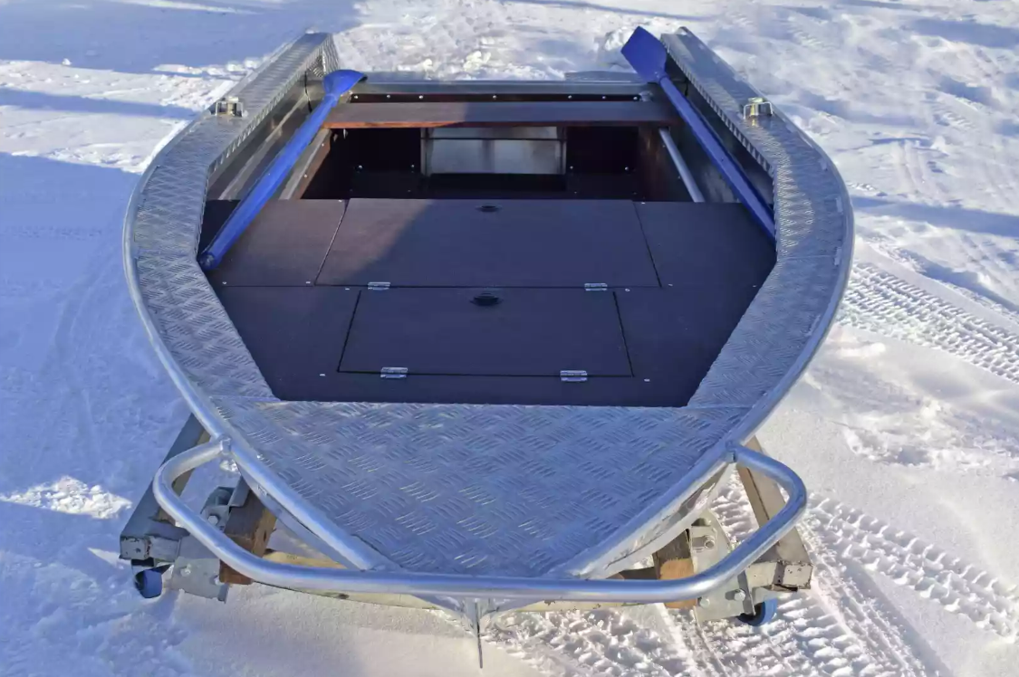 Алюминиевая лодка Wyatboat-370 Р FISH в Уфе