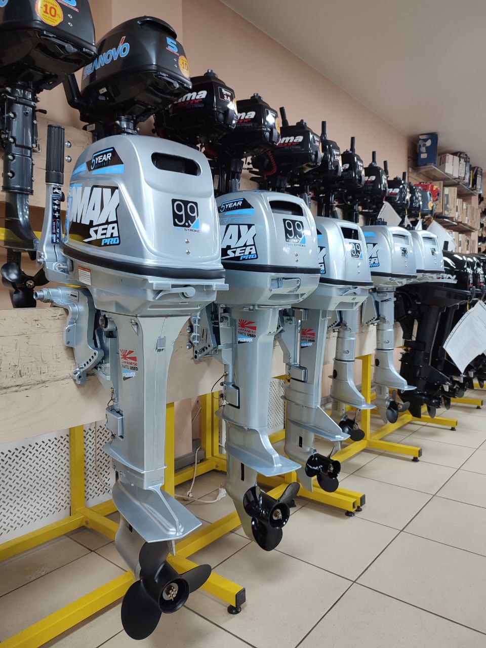 Лодочный мотор PROMAX SP6.2FHS (внешний бак 12 л) в Уфе