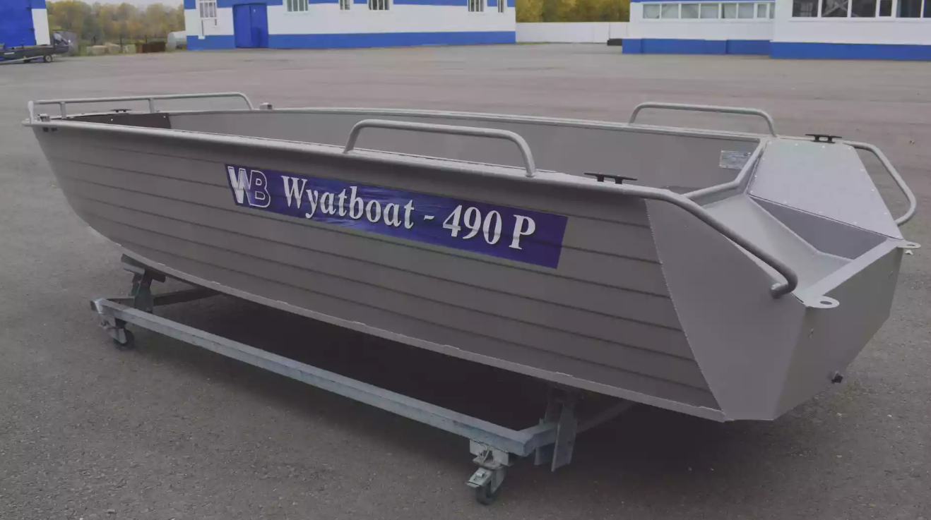 Алюминиевая лодка Wyatboat-490 P в Уфе