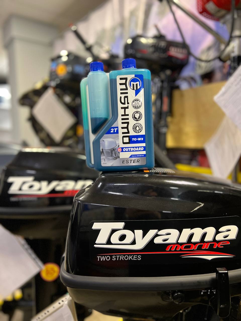Масло MISHIMO 2T OUTBOARD (ESTER) полусинтетика 1 л в Уфе