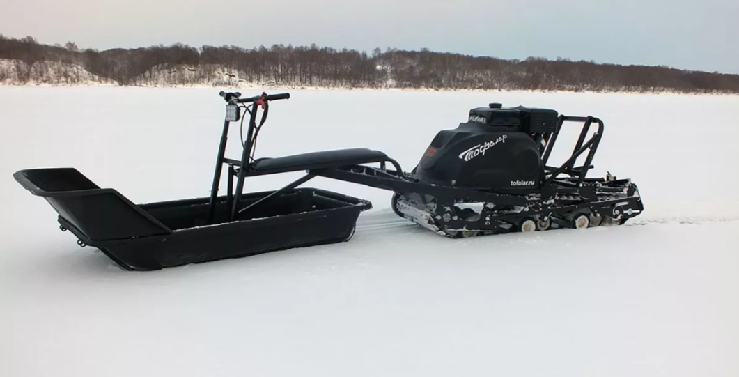 Мотобуксировщик Тофалар 500 с модулем Толкач в Уфе