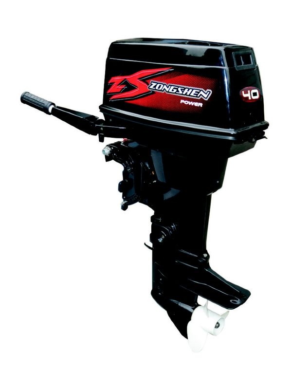 Лодочный мотор Zongshen T40 (+руль+пульт) в Уфе