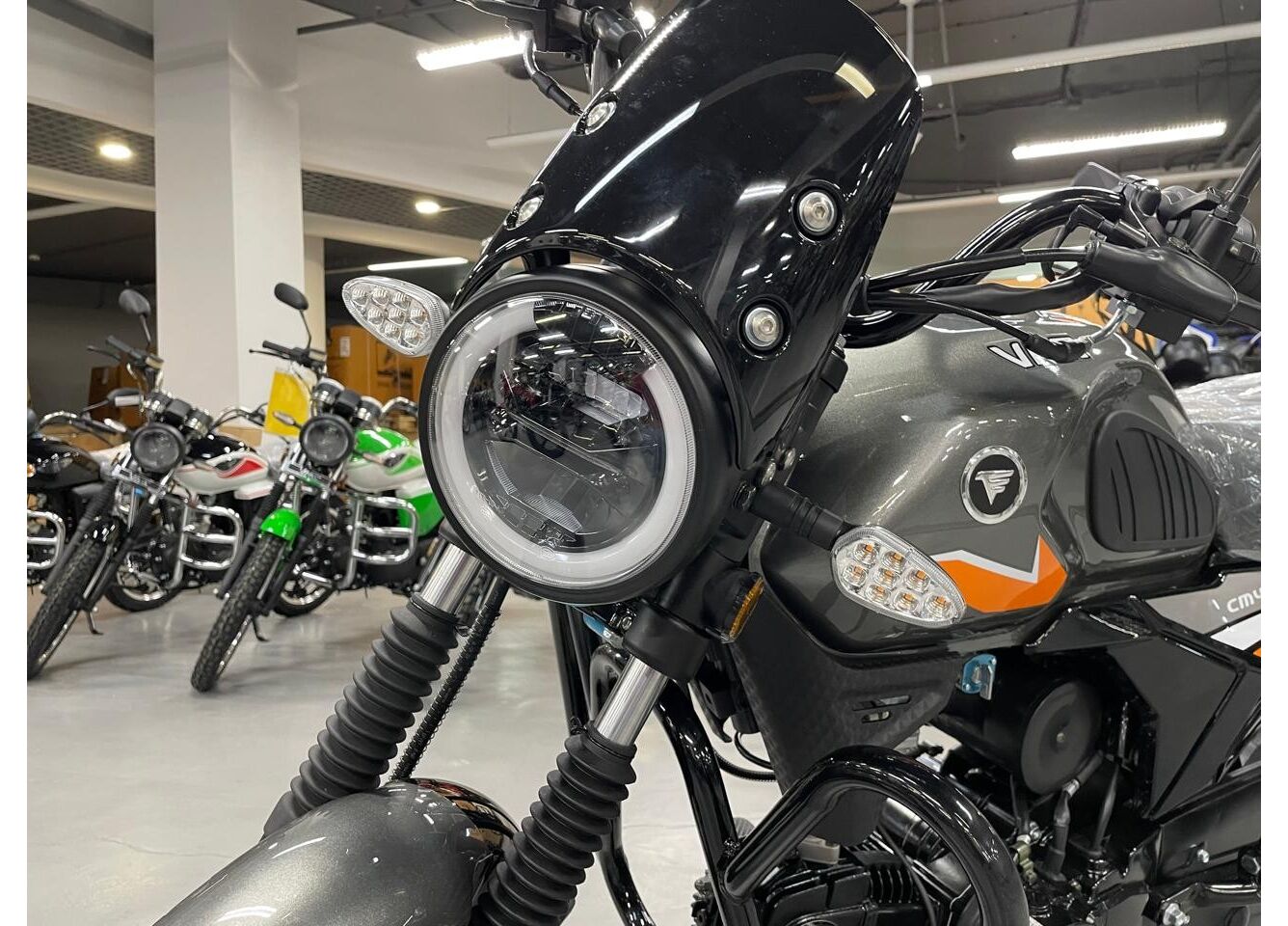 Мопед VMC NOVA 49сс (125сс) Led Full, дисковый тормоз, RKB RATO с баланс. валом, сигнализация в Уфе