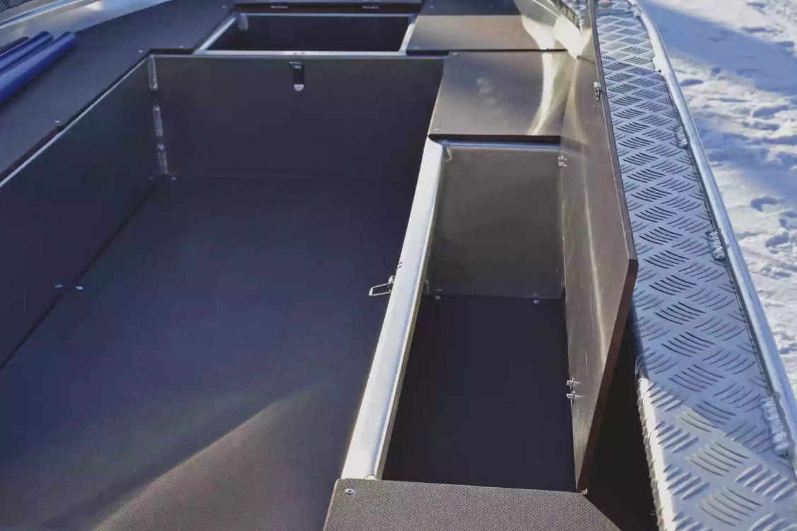 Алюминиевая лодка Wyatboat-370 РМ в Уфе