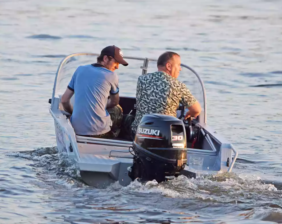 Алюминиевая лодка Wyatboat-390 DCM в Уфе