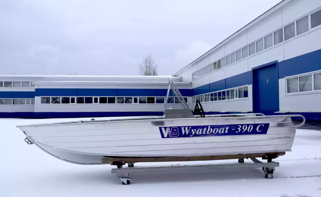 Алюминиевая лодка Wyatboat-390 C в Уфе