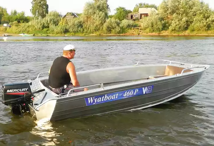 Алюминиевая лодка Wyatboat-460 P в Уфе